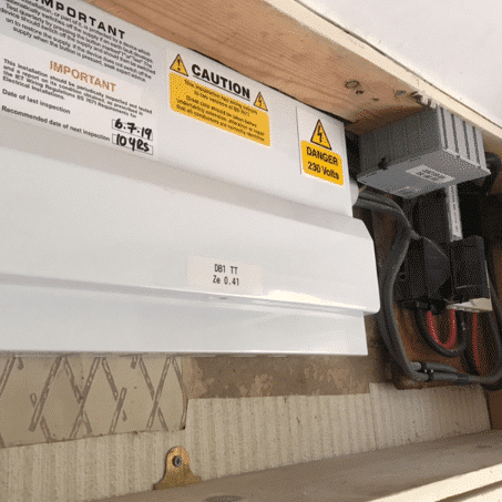 Completed Consumer Unit